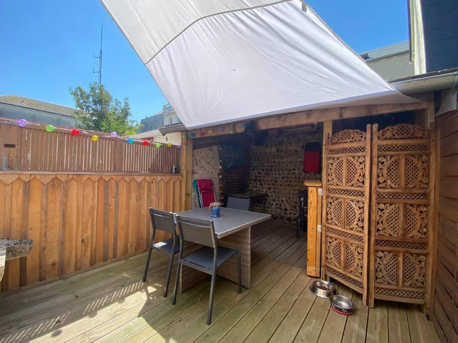 Yport, Maison De Pecheur Avec Jolie Terrasse. Exterior foto